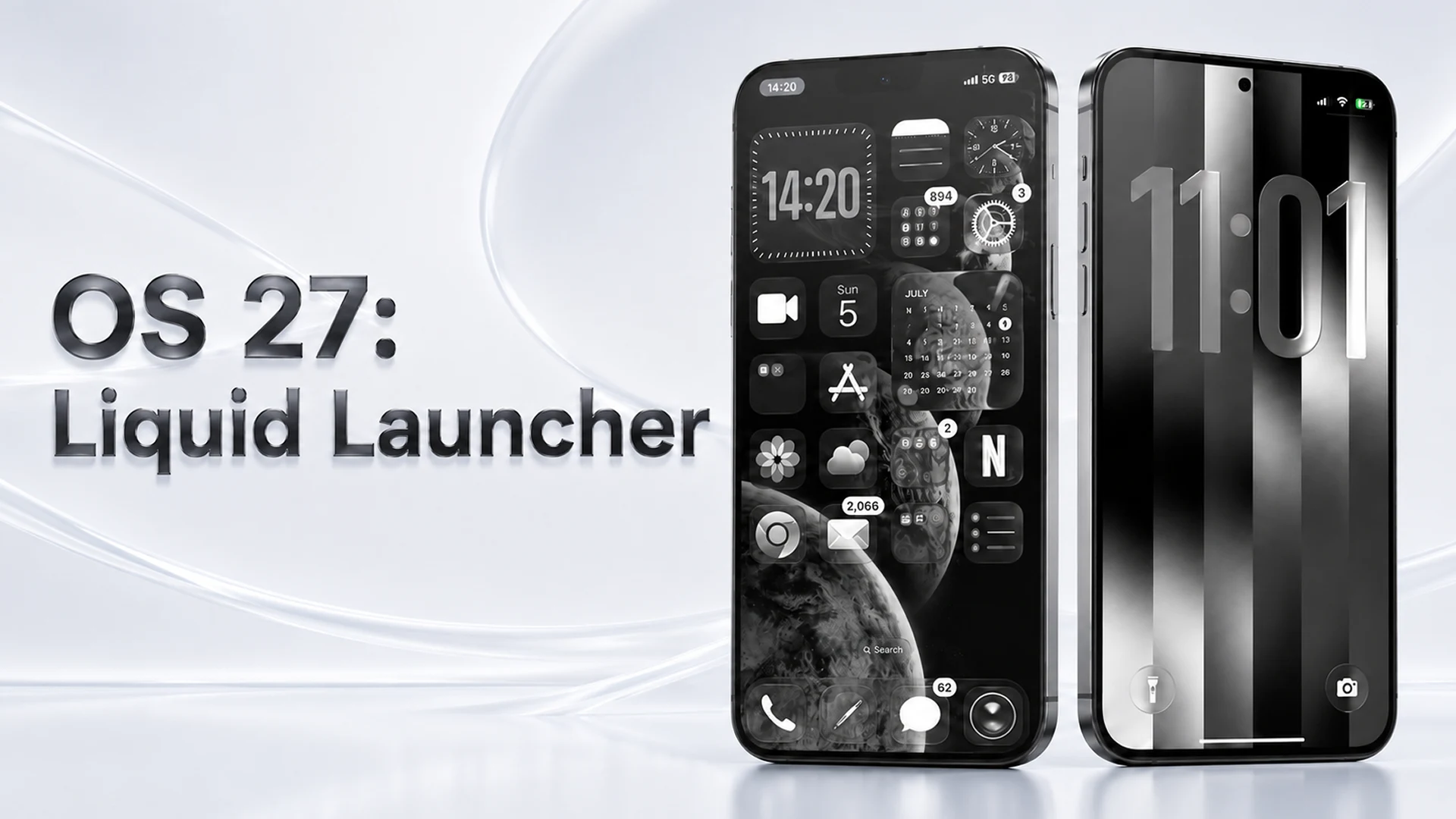 OS 27: Liquid Launcher screenshot