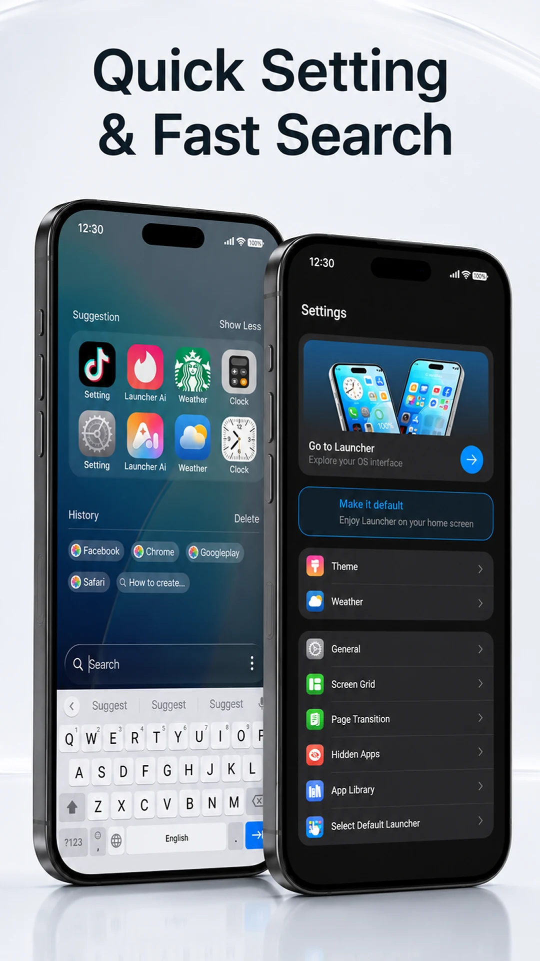 OS 27: Liquid Launcher screenshot