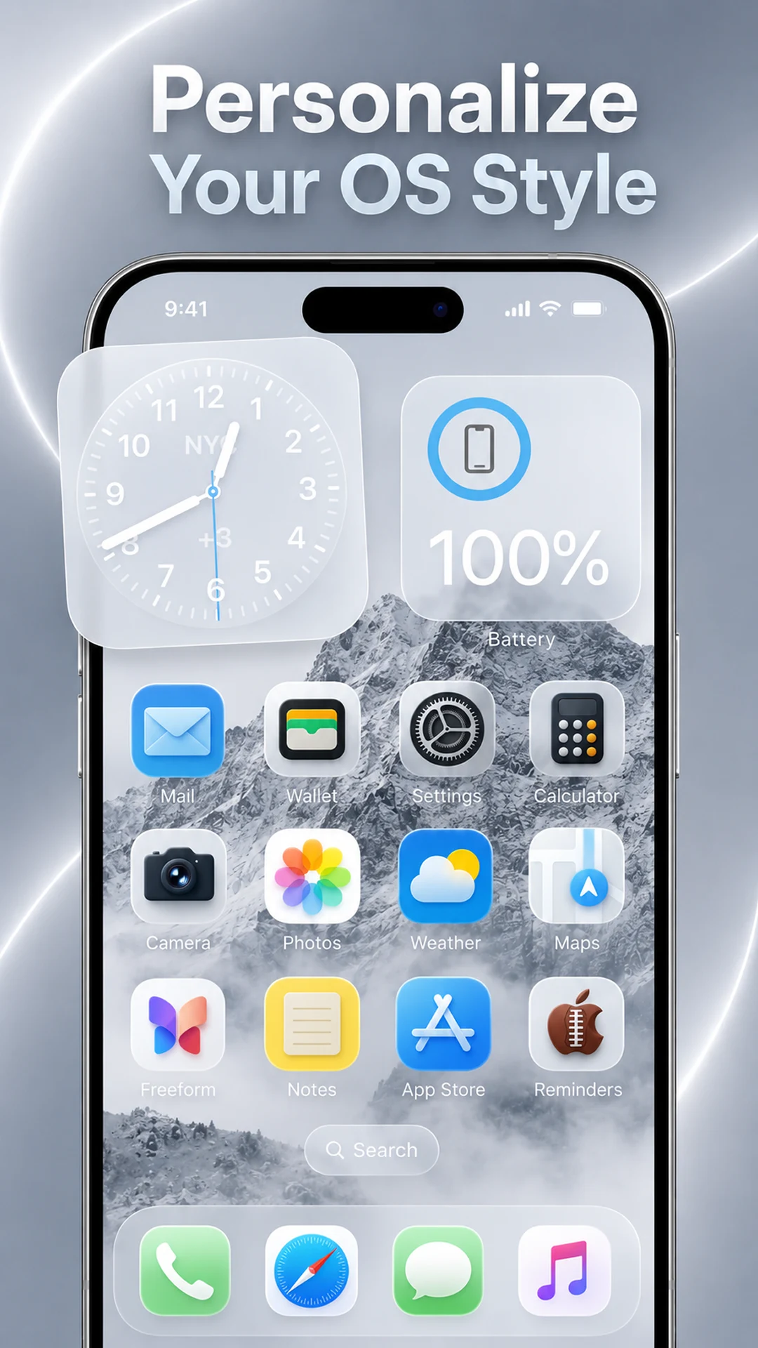OS 27: Liquid Launcher screenshot